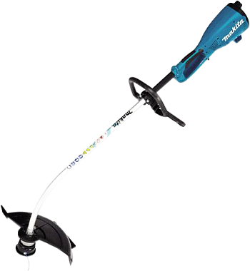 Газонокосилка Makita UR3500, 700Вт, 35см, верхний двигатель, изогн. штанга