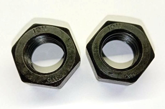 Гайка М16 высокопрочная 10.0  DIN934 оксид