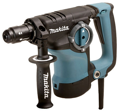 Перфоратор MAKITA HR2811FT 800Вт, SDS+ 28мм, 2,Дж, 3-х реж, верт. двигатель, + БЗП, подсветка, кейс