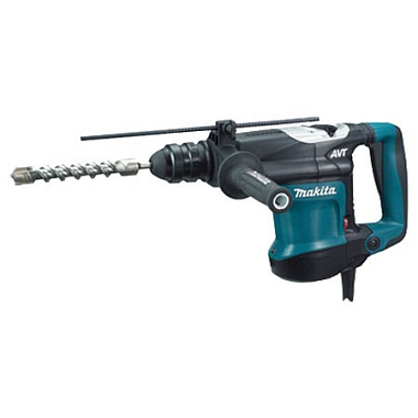 Перфоратор MAKITA HR3210FCT 850Вт, SDS+ 32мм, 5,5Дж, 3-х реж, верт. двигатель, AVT, подсветка, кейс 