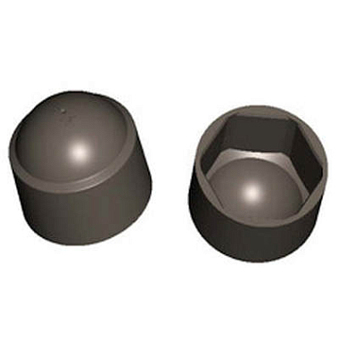 Колпачок на болт/гайку M16/S24 черный 