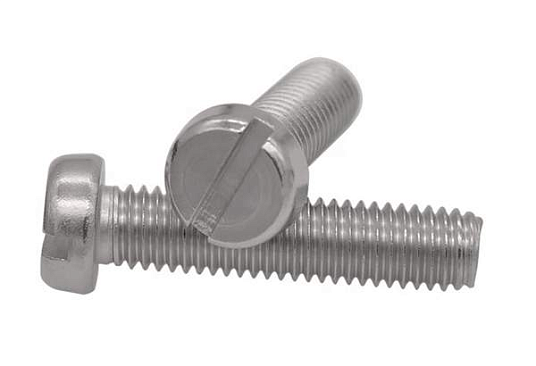 Винт DIN84 М4*25 цилиндрическая головка, шлиц (полн рез), оцинк 