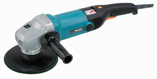 Полировальная машина MAKITA SA7000C 180 мм, 1600 Вт, 0-4000 об/мин, пл.пуск, сет.шнур 2,5 м