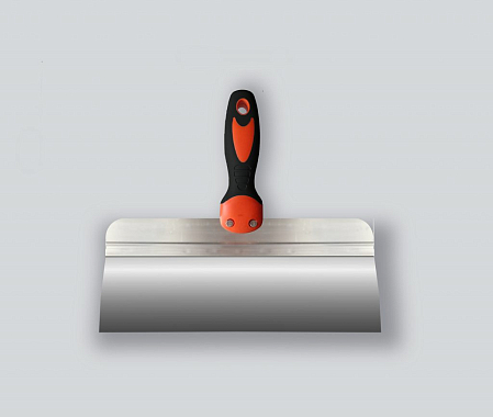 Шпатель 450мм  нержавеющая сталь, двухкомпонентная ручка, толщина 0,4мм