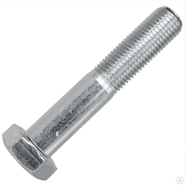 Болт шестигранный 10,0х60 цинк DIN 933 кл пр 10.9