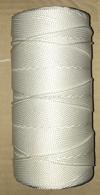 Нить капроновая (ПП, ПА) 1122 текс 1,6мм белая (0,85кг - 740м) +/-5%