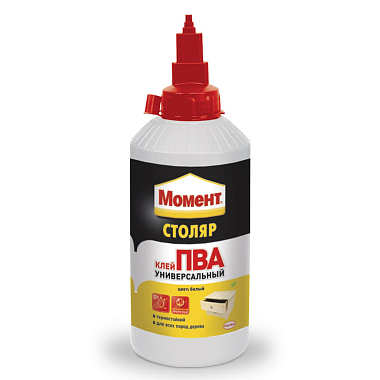 Клей Момент Столяр ПВА Универсальный 750гр (НЕморозостойкий)
