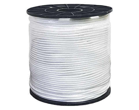 Шнур полиамидный плетеный  6мм, 16пр, разр.нагр. 720кгс, 200м