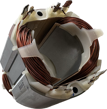 Статор 220В для пилы монтажной 2414NB/2414В Makita