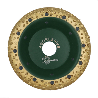 Диск шлифовальный по дереву ROUND для УШМ 125мм (№1) Aggressive, Trio-Diamond