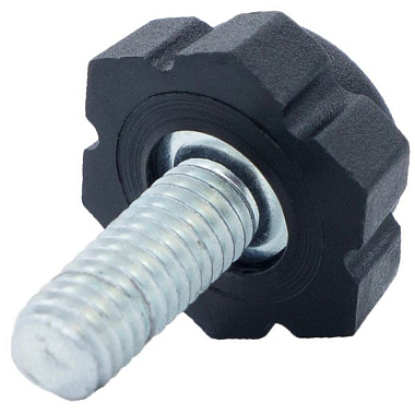 Опора шестигранная резьбовая D19 М6x20 