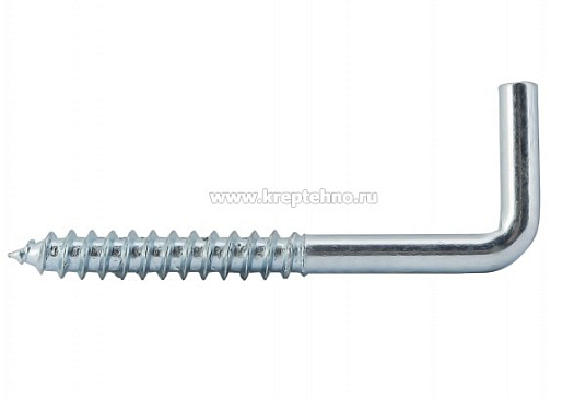 Шуруп с Г-образным крюком цинк 12,0*160