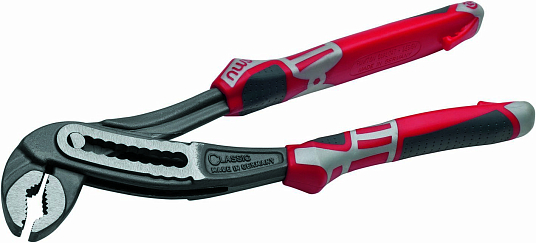Клещи переставные 240 мм, "Classic Plus", покрытие TitanFinish, рукоятки SoftGripp, NWS/Германия/