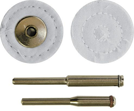 Набор корщеток хлопоковые и штифты 4шт. FIT