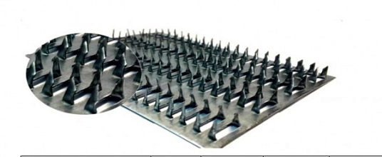 Пластина гвоздевая 100*150*1,2мм, высота зуба 8мм