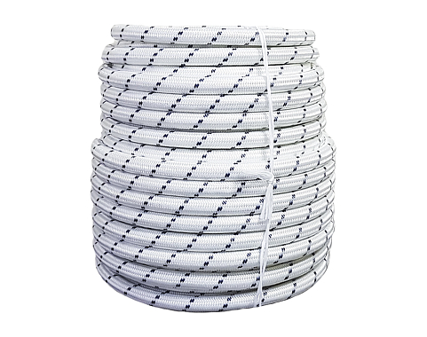 Шнур полиамидный плетеный  20мм, 32пр, разр.нагр. 7700кгс, 100м