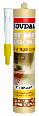 Герметик акриловый для древесины клён 280 мл, НЕморозостойкий SOUDAL