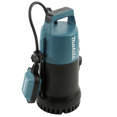 Насос дренажный MAKITA PF0800 800Вт, 220л/мин, подъем до 9м, для чистой воды, кабель 10м