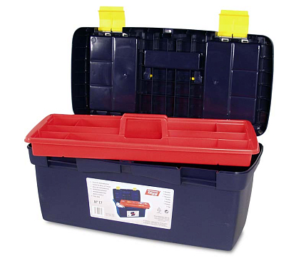 №17 Ящик для инструментов 58*29*29см с лотком