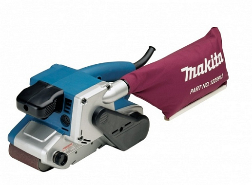 Шлифовальная машина ленточная MAKITA 9903 1010 Вт, 76х533 мм, эл. регулировка скорости ленты 210-440 м/мин. сет.шнур 5 м