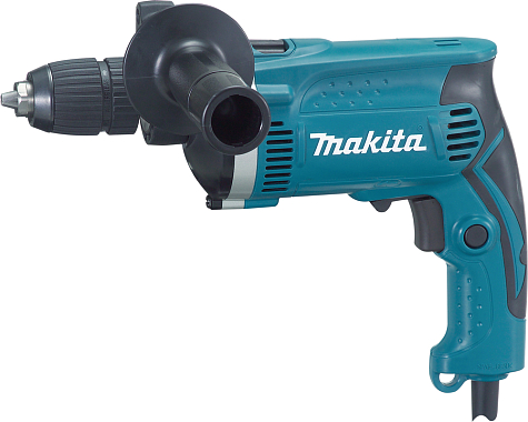 Дрель ударная MAKITA HP1631 710 Вт, 13 мм, БЗП, регул.обор, рукоятка