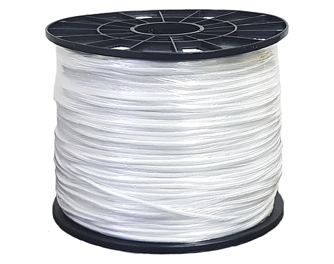 Шнур полиамидный плетеный  5мм, 16пр, разр.нагр. 640кгс, 200м